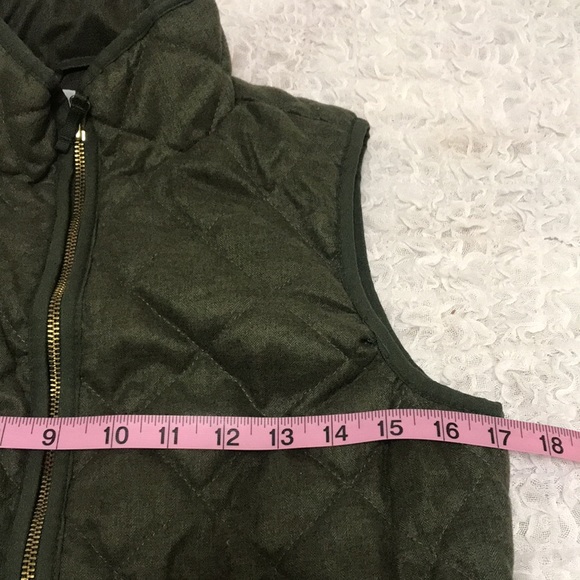 OLD NAVY VEST. Size: XS/TP Dark Green. #399/B - Picture 7 of 9